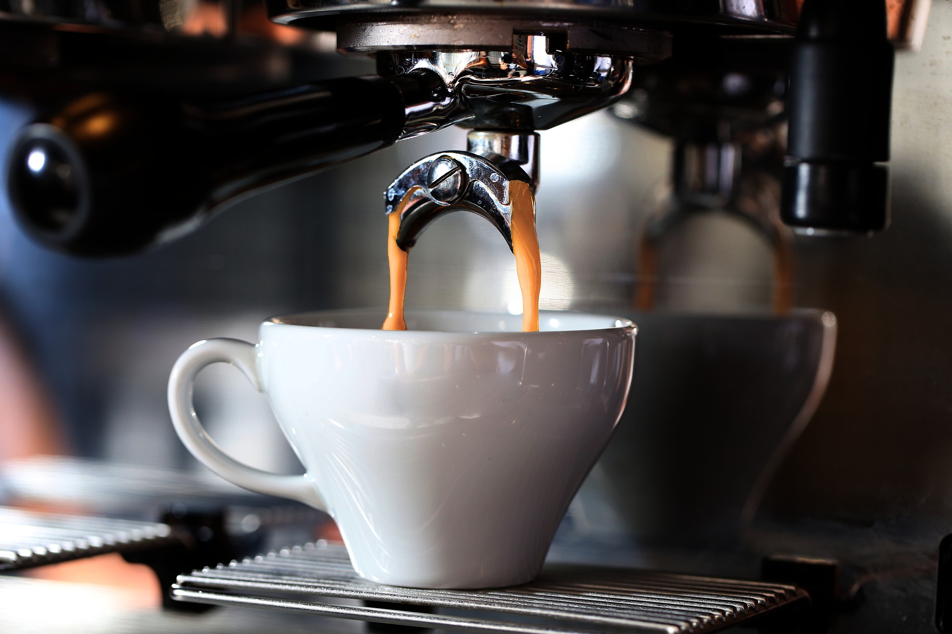Coffee pouring